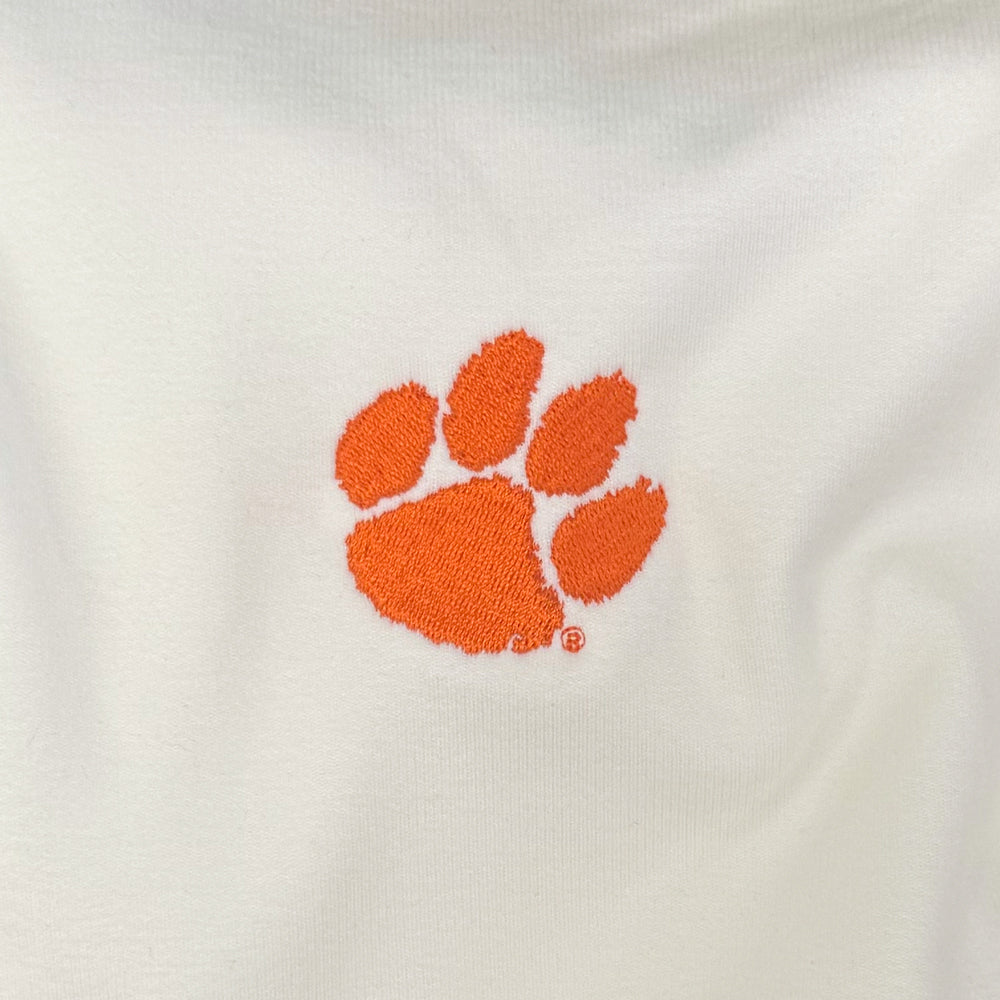 Clemson Vantage Luxe Pullover - IVORY