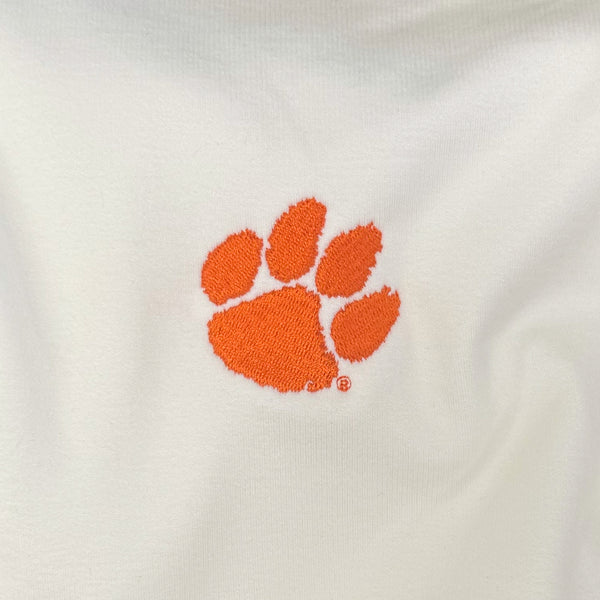 Clemson Vantage Luxe Pullover - IVORY