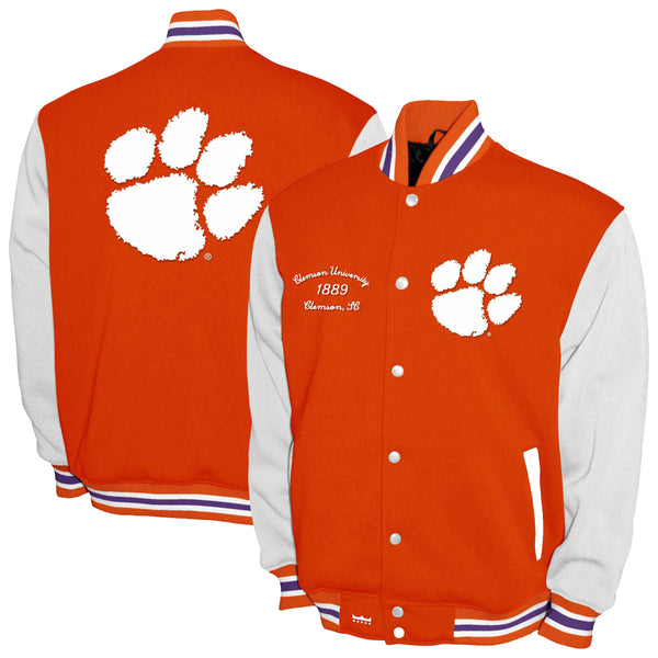 Clemson Varsity Fleece Jacket