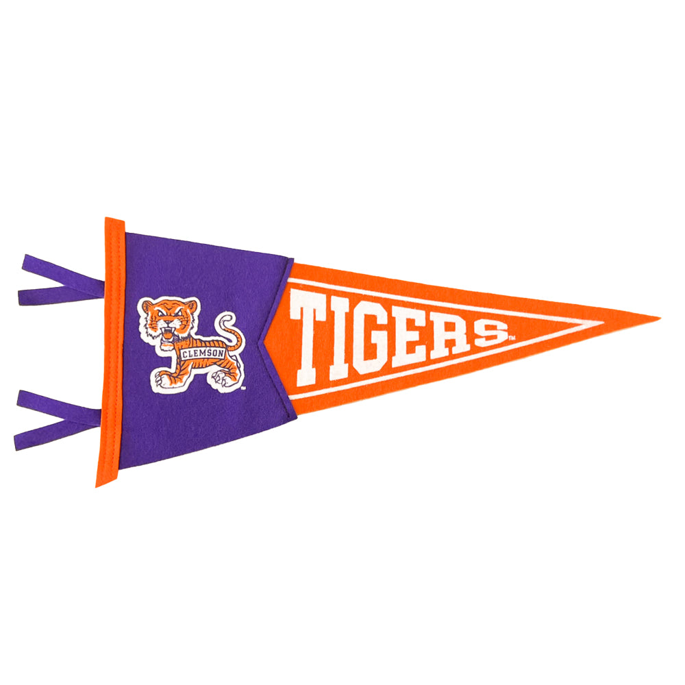 Clemson Vault Tiger Pennant