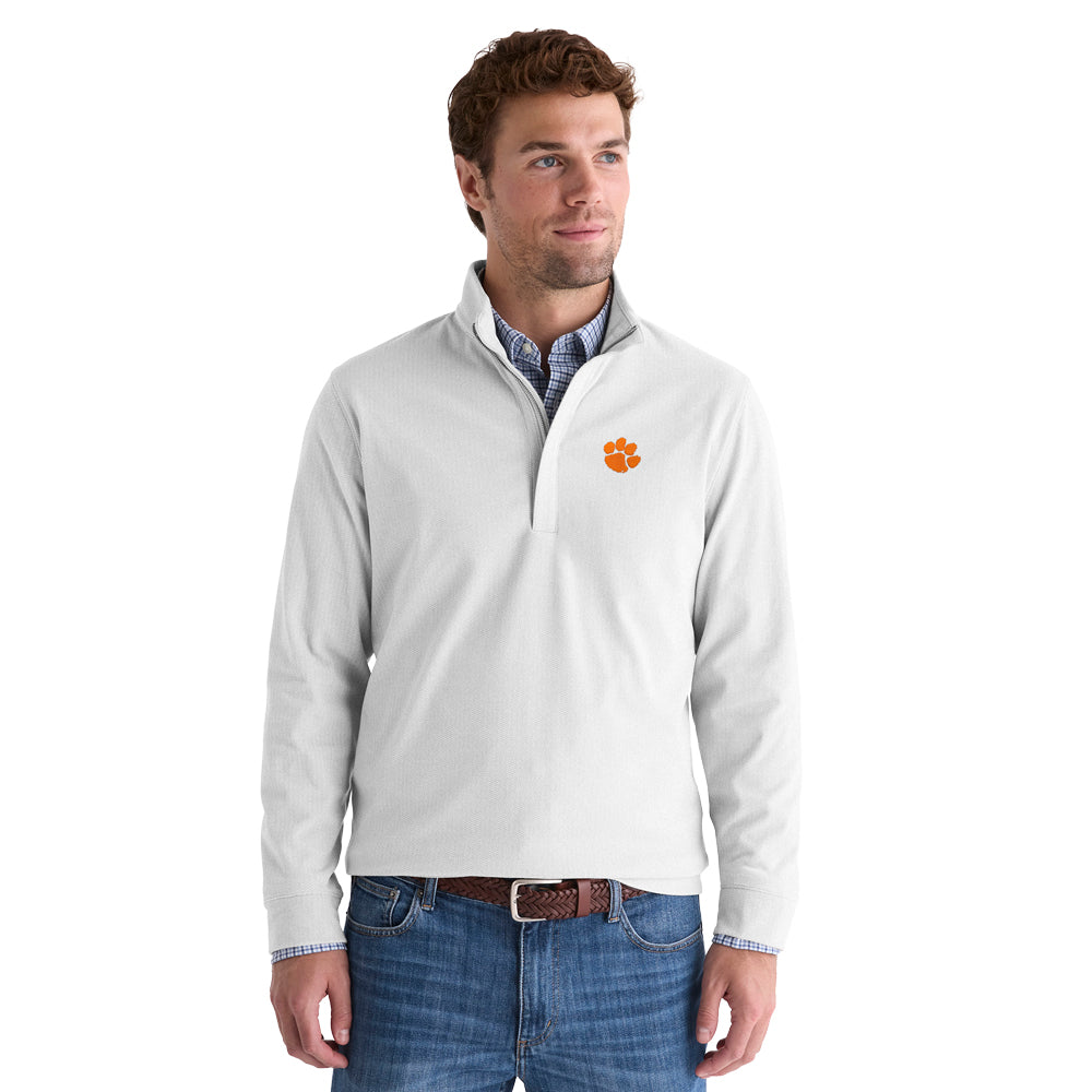 Clemson Vineyard Vines Calmwater Quarter-Zip