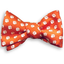 Clemson Vineyard Vines Paw Bowtie - ORANGE