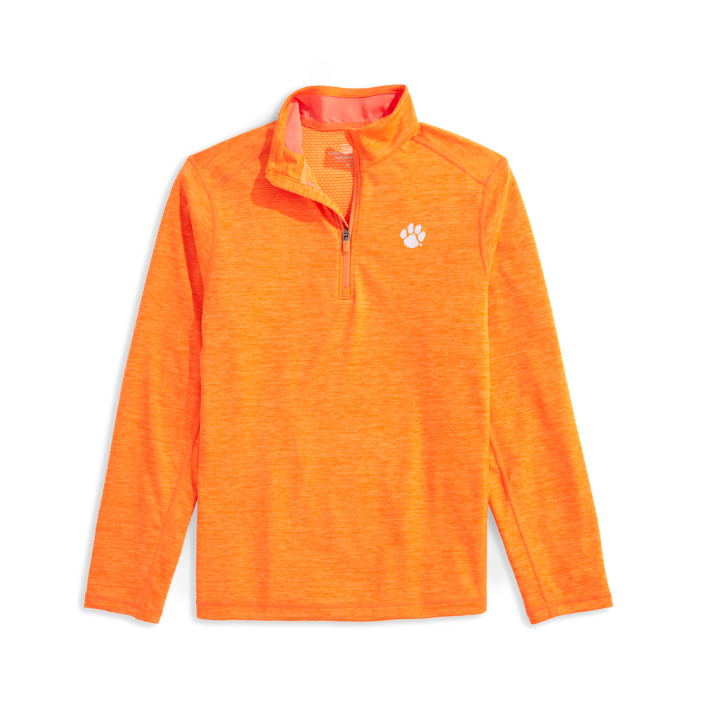 Clemson Vineyard Vines Sankaty Half Zip