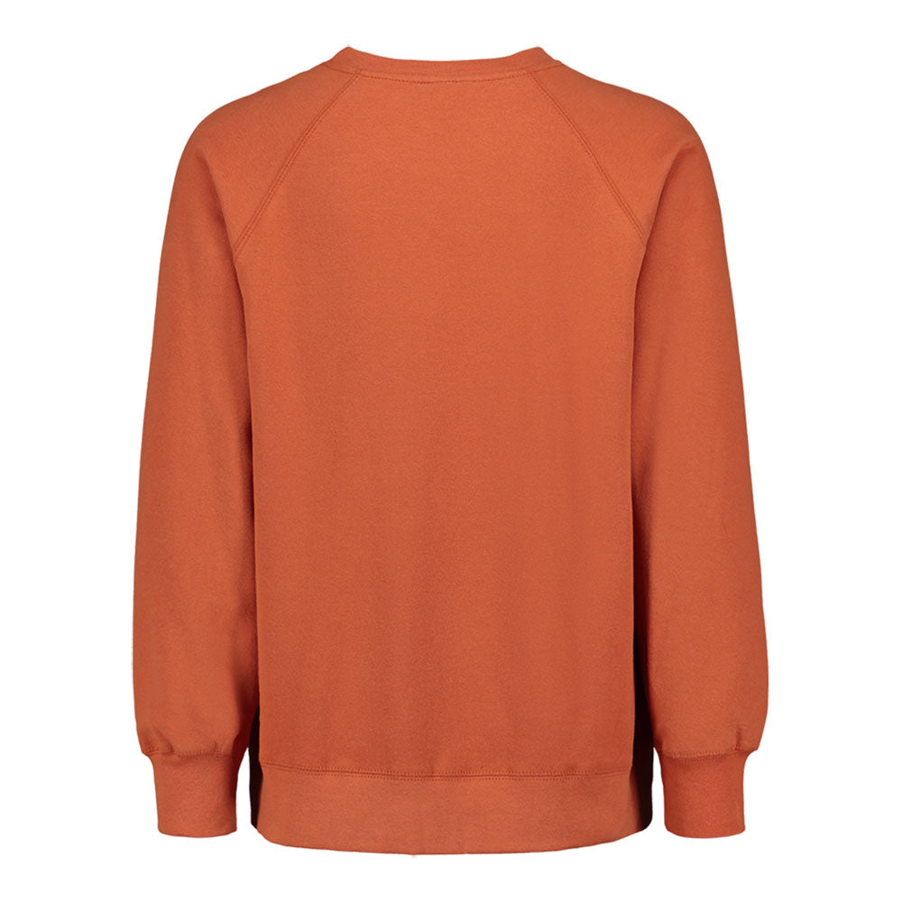 Clemson Vintage Fleece Crewneck - ORANGE
