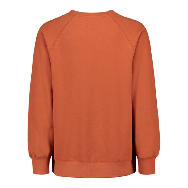 Clemson Vintage Fleece Crewneck - ORANGE
