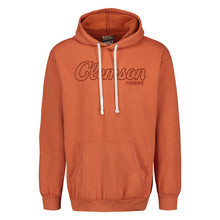 Clemson Vintage Fleece Hoodie - ORANGE