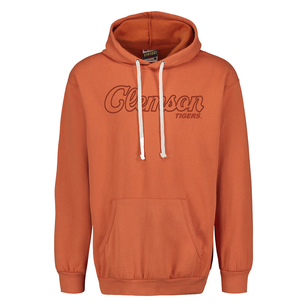 Clemson Vintage Fleece Hoodie