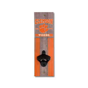Clemson Wall Mount Bottle Opener