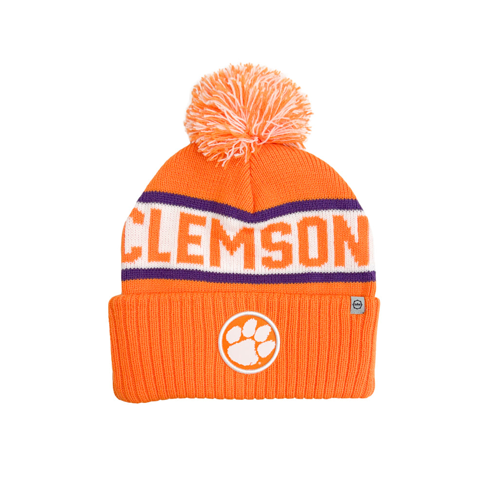 Clemson Warrior Cuff Beanie - ORANGE