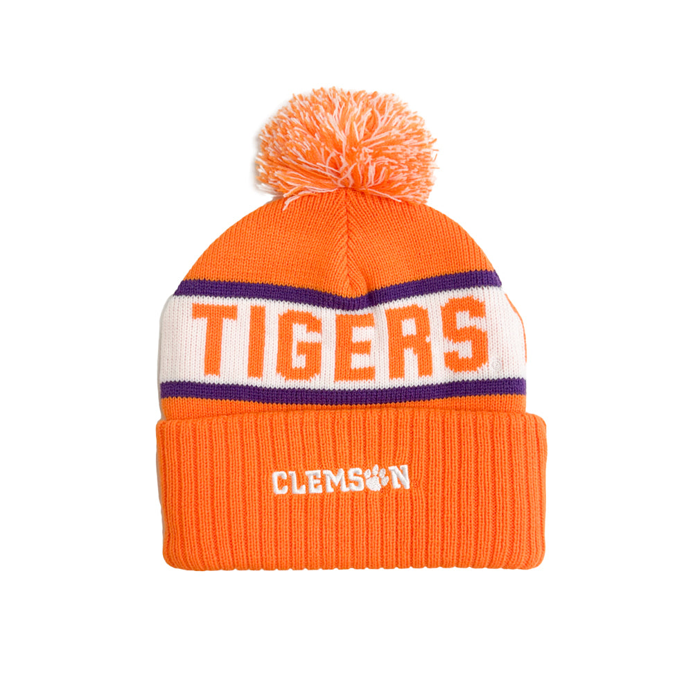 Clemson Warrior Cuff Beanie - ORANGE