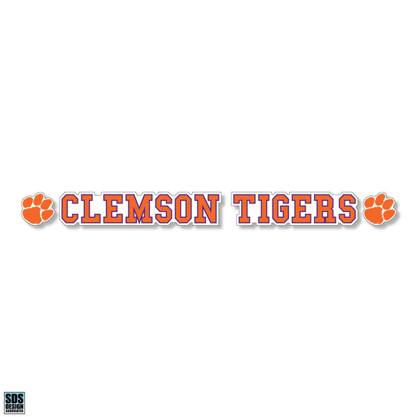 Clemson Window Decal