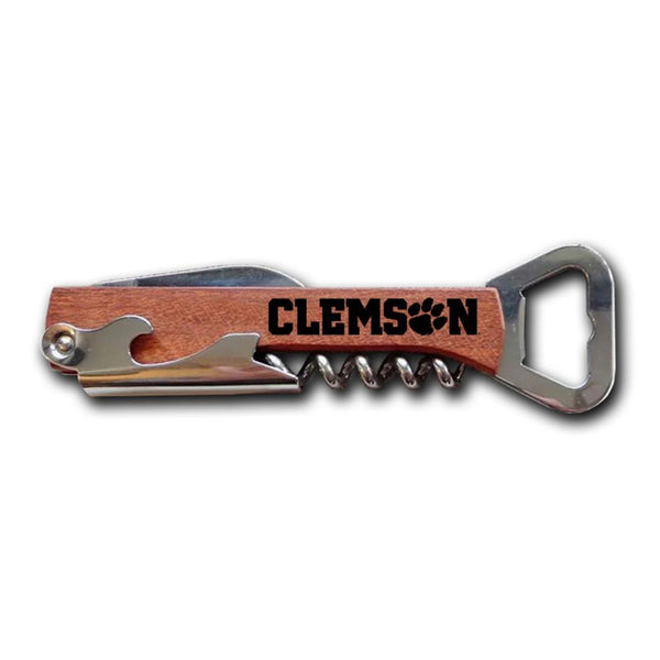 Clemson Wine Key Bottle Opener
