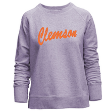 Clemson Women’s Confetti Crew - LT PURPLE