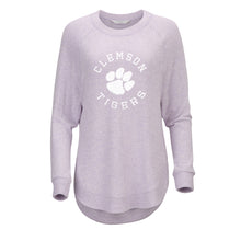 Clemson Women's Cuddle Oversized Crew