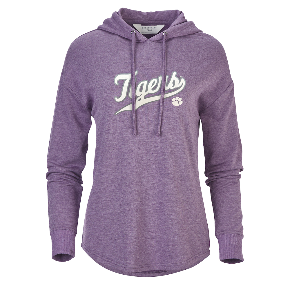 Clemson Women’s Dream Fleece Hoodie - PURPLE