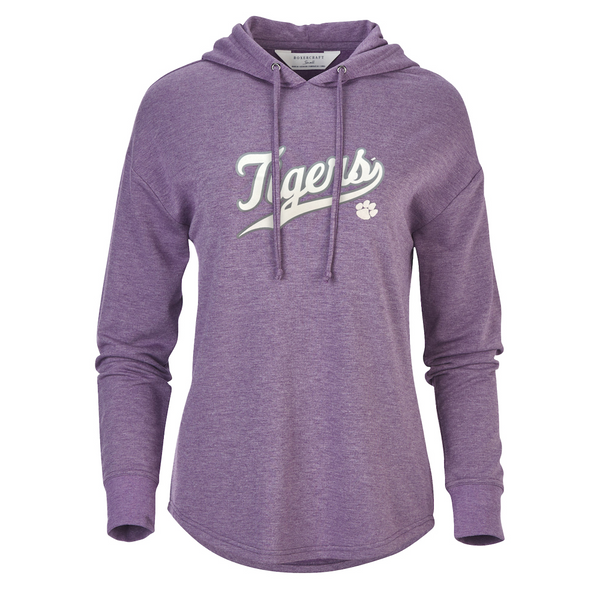 Clemson Women’s Dream Fleece Hoodie - PURPLE