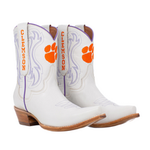 Clemson Women's Gameday Shortie Boot - IVORY