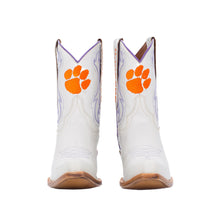 Clemson Women's Gameday Shortie Boot - IVORY