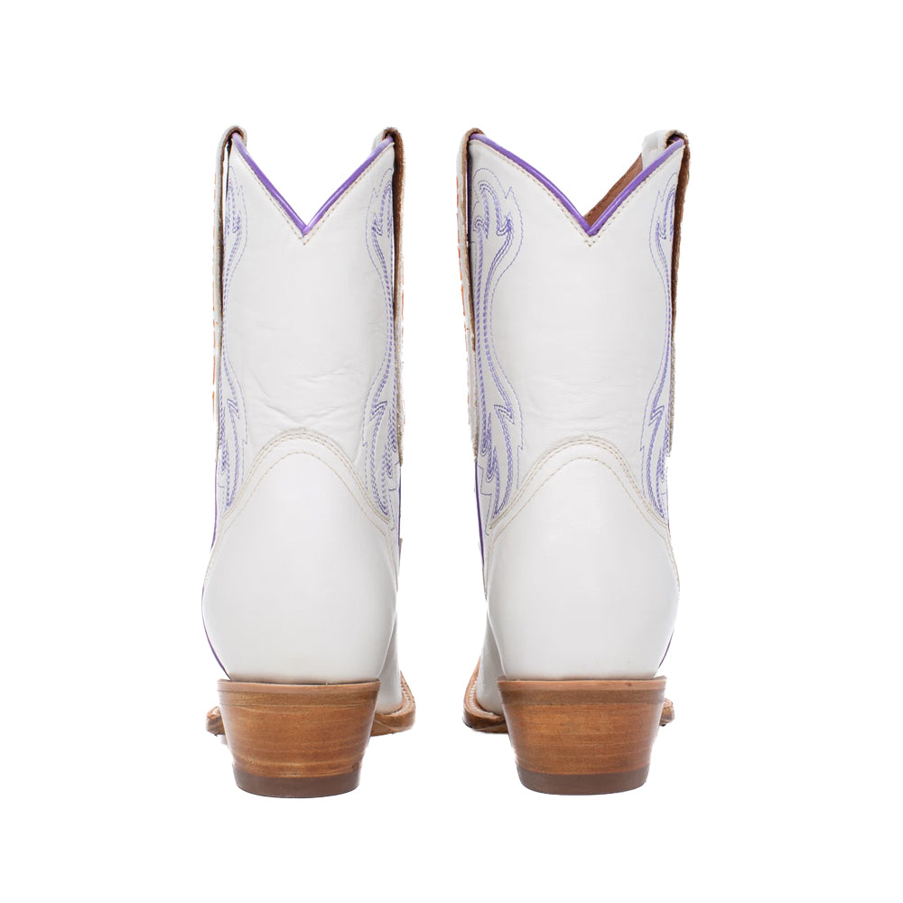 Clemson Women's Gameday Shortie Boot - IVORY