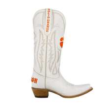 Clemson Women's Gameday Western Boot - IVORY
