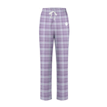 Clemson Women's Haley Flannel Pants - LT PURPLE