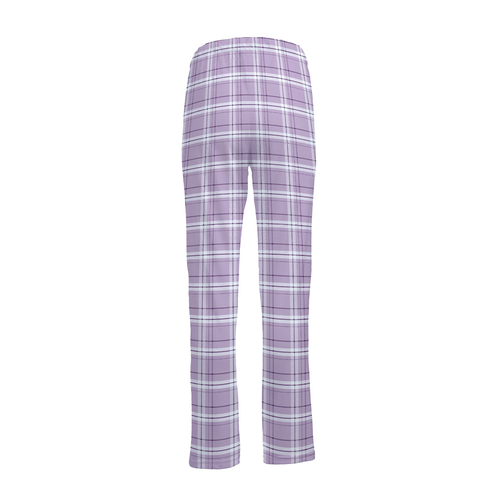 Clemson Women's Haley Flannel Pants - LT PURPLE
