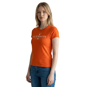 Clemson Women’s Naja Tee - ORANGE