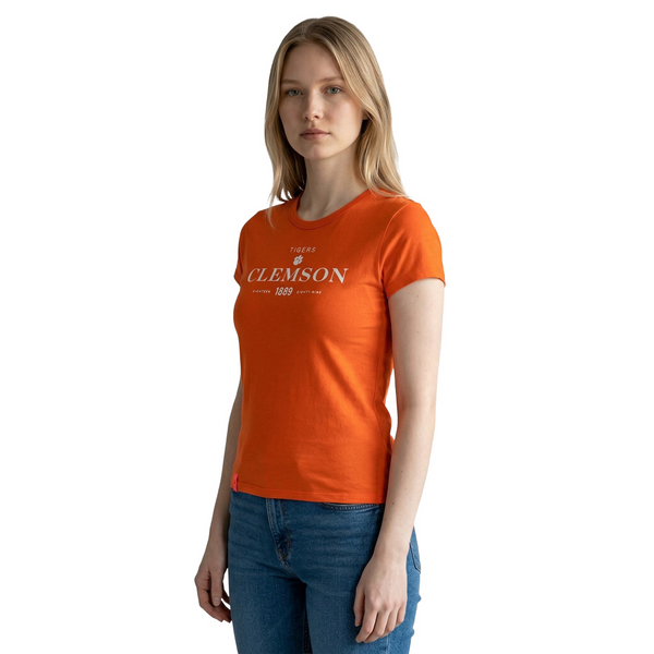 Clemson Women’s Naja Tee - ORANGE