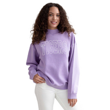 Clemson Women's Nantucket Mock-Neck Crew - LT PURPLE