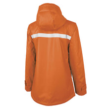Clemson Women's New Englander Long Raincoat - ORANGE