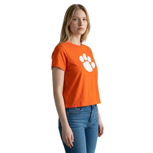 Clemson Women’s Nora Ringer Tee - ORANGE