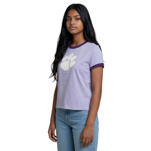 Clemson Women’s Nora Ringer Tee - PURPLE