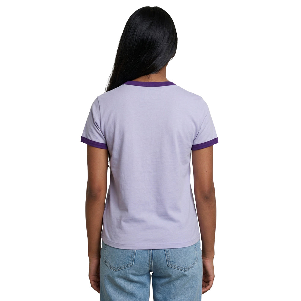 Clemson Women’s Nora Ringer Tee - PURPLE
