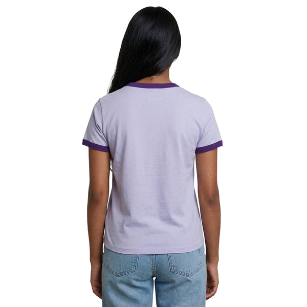Clemson Women’s Nora Ringer Tee - PURPLE