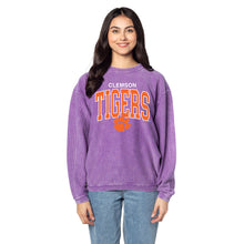 Clemson Women’s Oversized Tigers Corded Crew