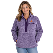 Clemson Women's Paw Sherpa Quarter-Zip