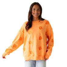 Clemson Women’s Ritter Repeat Lantern Sleeve Crew