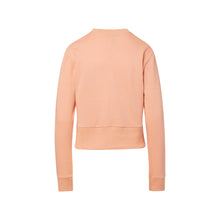 Clemson Women's Romi Ribbed Crew - LT ORANGE