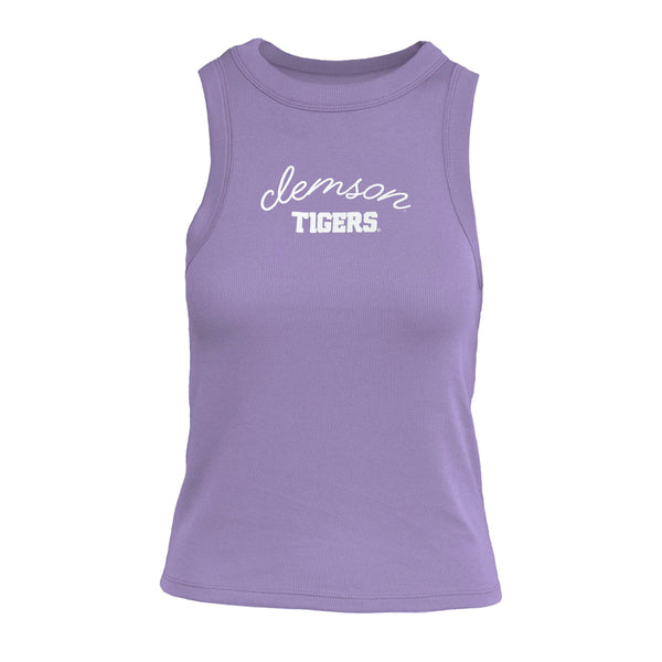 Clemson Women's Sunseeker Tank - LT PURPLE