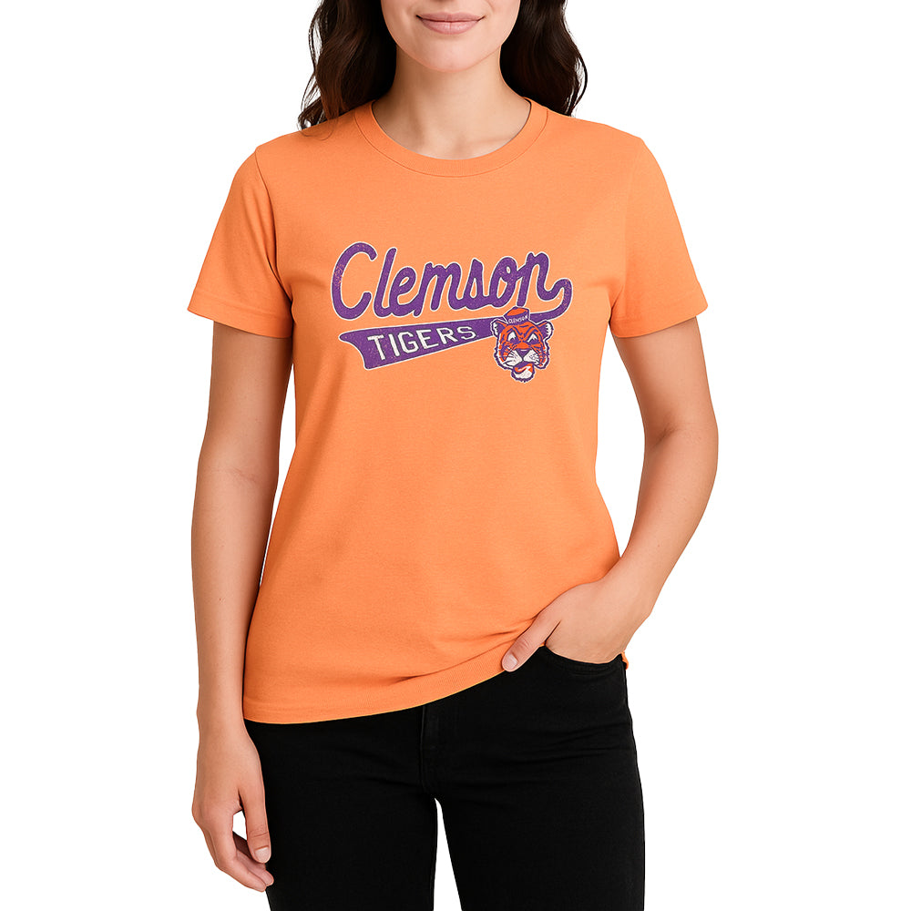 Clemson Women’s Vault Swash Era Tee