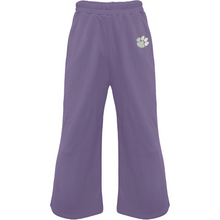 Clemson Women’s Vintage Wide-Leg Pant - PURPLE