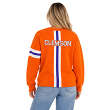 Clemson Women's Viscose Paw Sweater - ORANGE