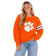 Clemson Women's Viscose Paw Sweater