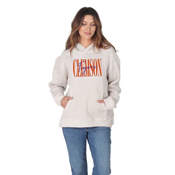 Clemson Women’s Weekender Hoodie - IVORY