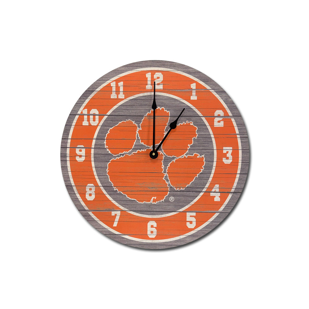 Clemson Wood Clock