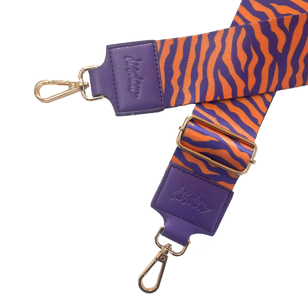 Clemson Woven Tiger Stripe Purse Strap