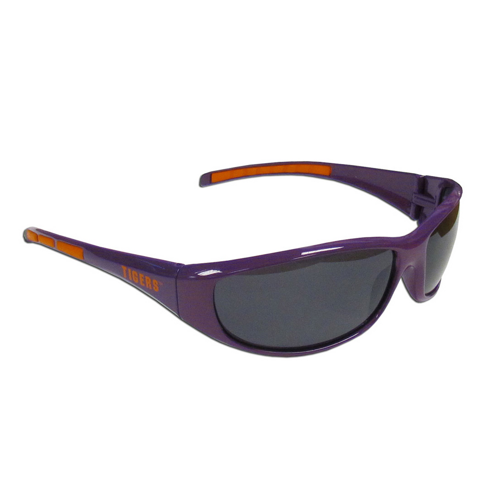 Clemson Wrap Sunglasses - PURPLE