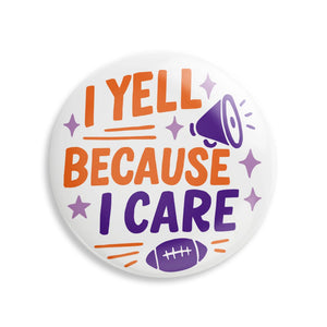 Clemson Yell Button