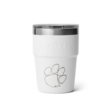 Clemson Yeti 16oz Stackable Cup - WHITE