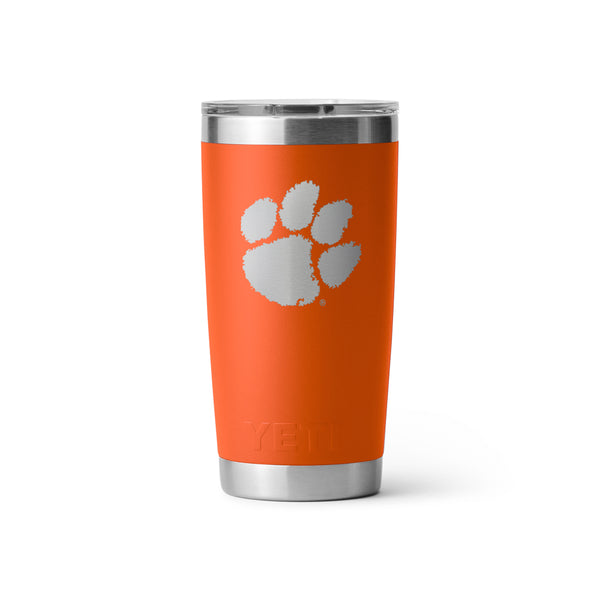 Clemson Yeti 20oz Team Color Rambler Tumbler - ORANGE